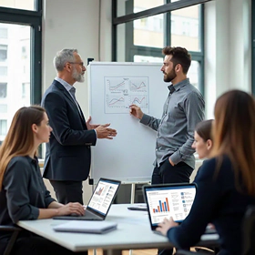 Equipe de especialistas em psicologia e ciência de dados